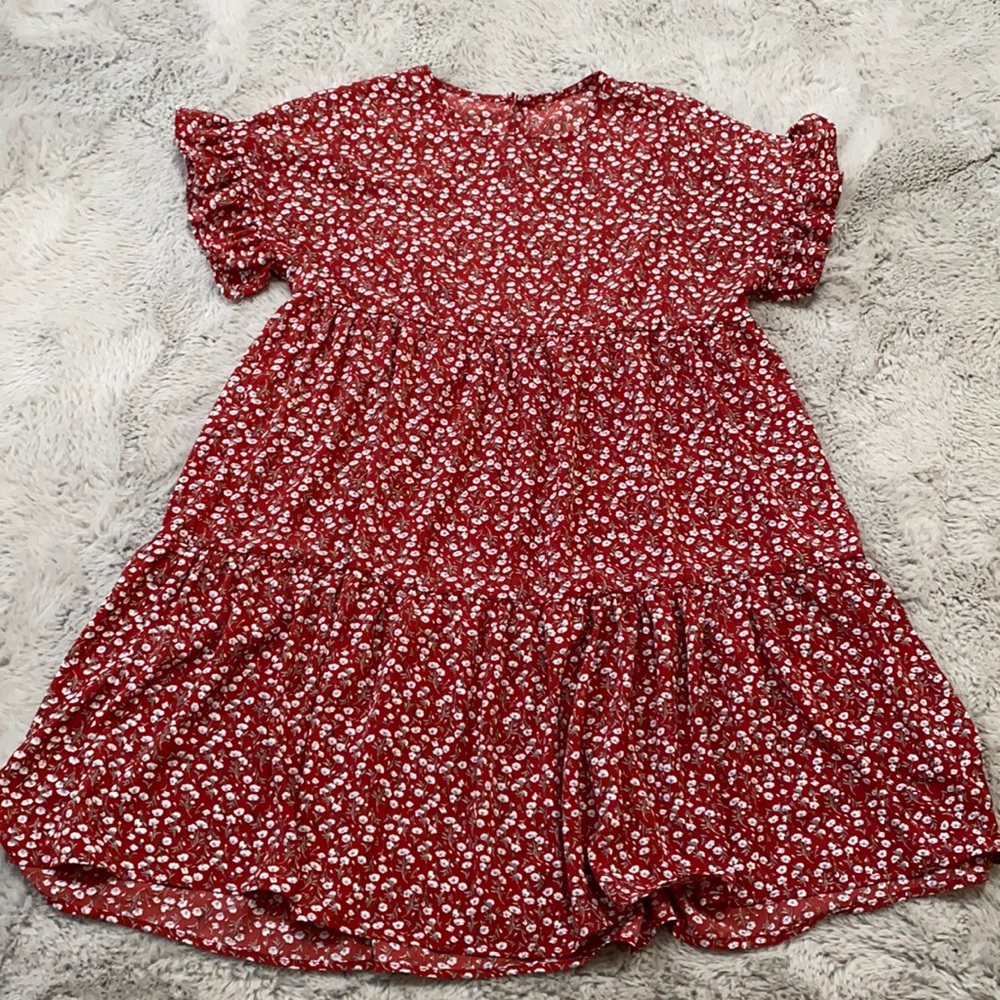 Flowy floral dress